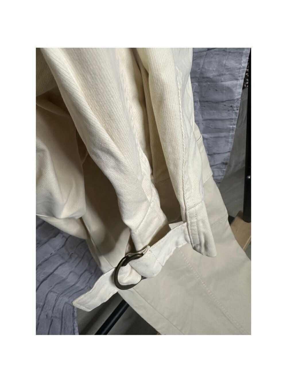 Banana Republic NWT Utility Jumpsuit Small Belted Cotton Stretch - Picture 4 of 9